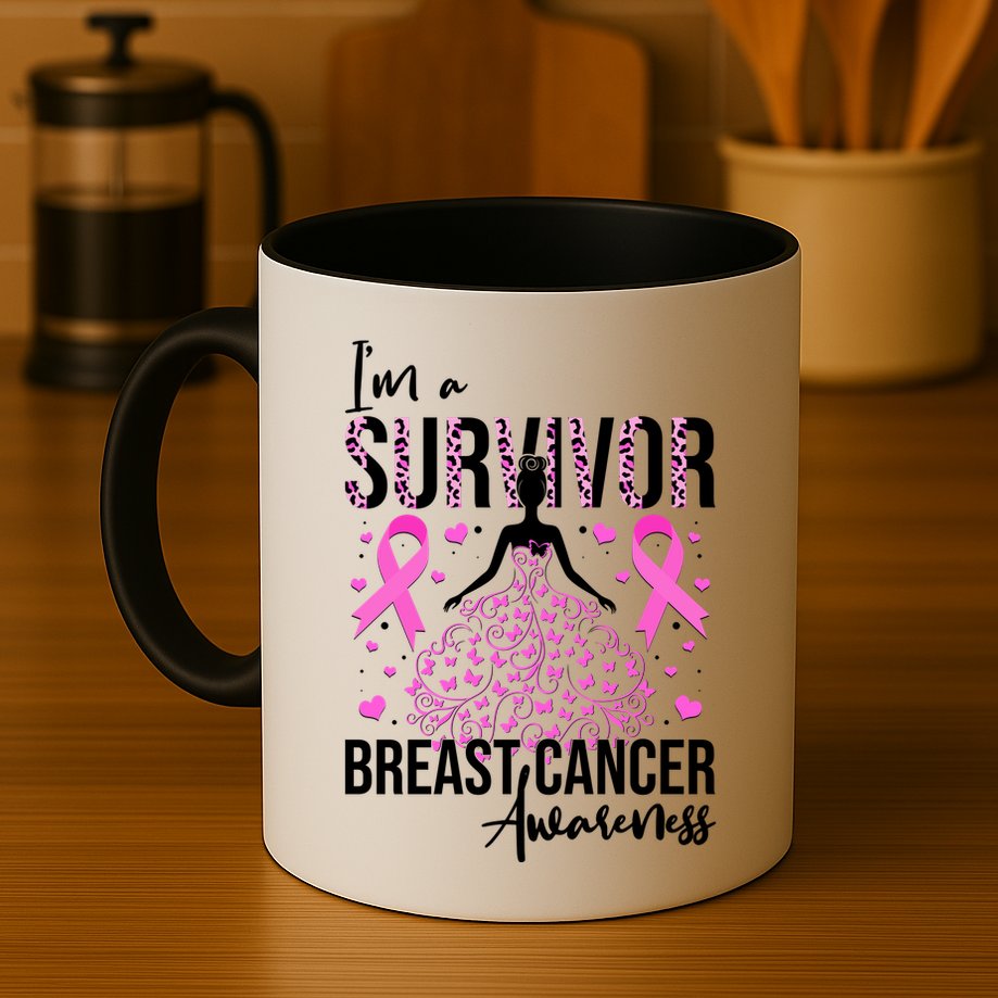 I'm A Survivor Breast Cancer Awareness Mug