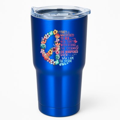 I Am Storm They Whispered Her You CanT Withstand Feminist Gift Tumbler