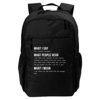 I'm A Software Developer Funny Programming Daily Commute Backpack