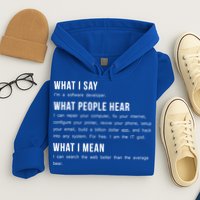 I'm A Software Developer Funny Programming Hoodie
