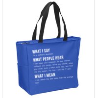 I'm A Software Developer Funny Programming Zip Tote Bag