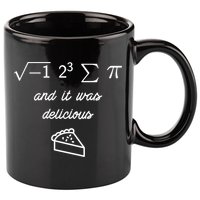 I Ate Some Pi (Pie) And It Was Delicious Happy Pi Day! Gift 11oz C Handle Ceramic Mug