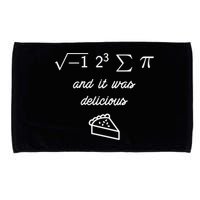I Ate Some Pi (Pie) And It Was Delicious Happy Pi Day! Gift Microfiber Hand Towel