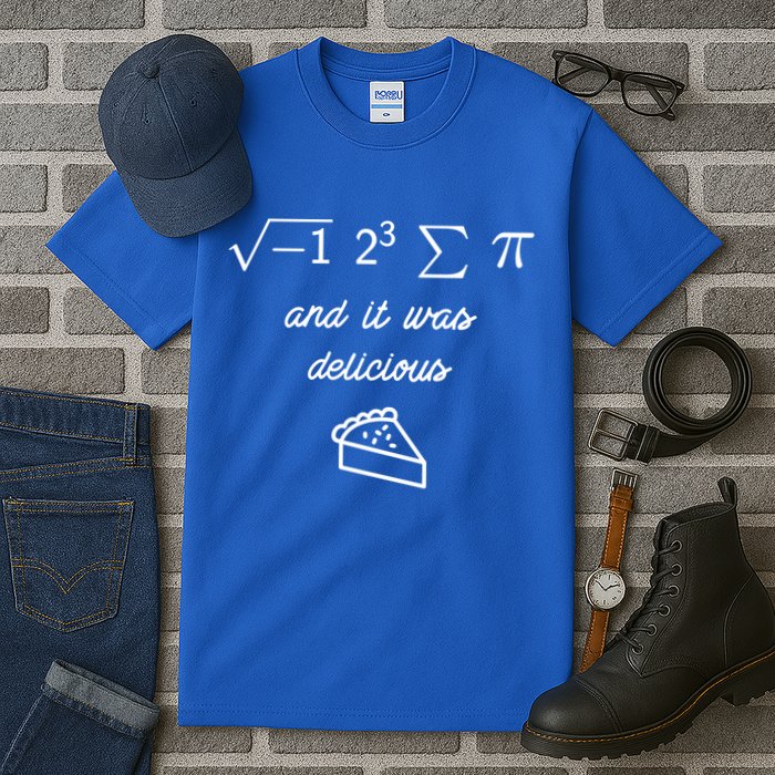 I Ate Some Pi (Pie) And It Was Delicious Happy Pi Day! Gift Tall T-Shirt