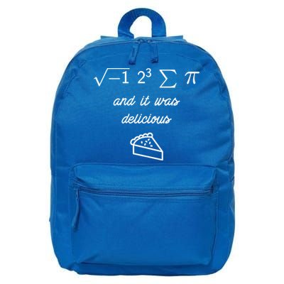 I Ate Some Pi (Pie) And It Was Delicious Happy Pi Day! Gift 16 in Basic Backpack