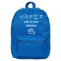 I Ate Some Pi (Pie) And It Was Delicious Happy Pi Day! Gift 16 in Basic Backpack