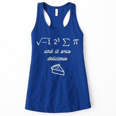I Ate Some Pi (Pie) And It Was Delicious Happy Pi Day! Gift Womens Tank Top