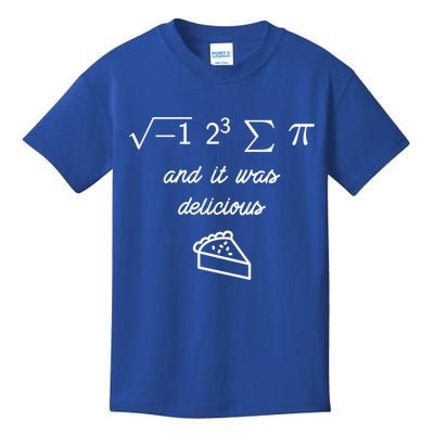 I Ate Some Pi (Pie) And It Was Delicious Happy Pi Day! Gift Kids T-Shirt