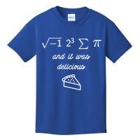 I Ate Some Pi (Pie) And It Was Delicious Happy Pi Day! Gift Kids T-Shirt