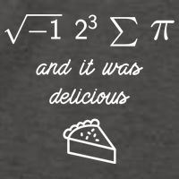 I Ate Some Pi (Pie) And It Was Delicious Happy Pi Day! Gift Vector Backpack