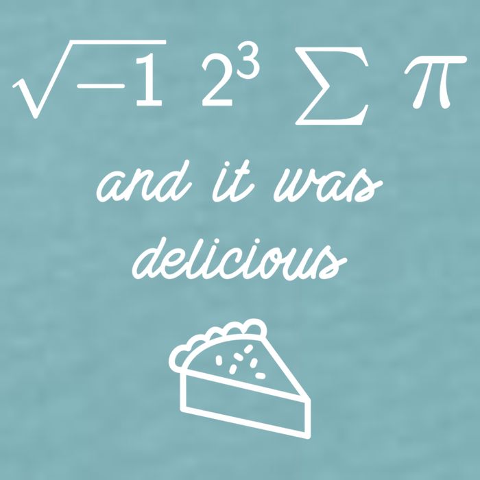 I Ate Some Pi (Pie) And It Was Delicious Happy Pi Day! Gift Sueded Cloud Jersey T-Shirt