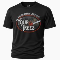 I Am Silently Judging Your Trees Arborist Tree Climbing Performance Shirt