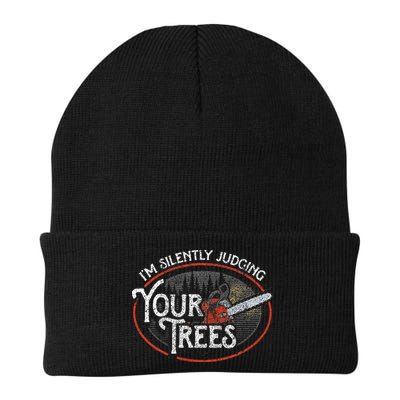 I Am Silently Judging Your Trees Arborist Tree Climbing Beanie