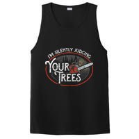 I Am Silently Judging Your Trees Arborist Tree Climbing PosiCharge Competitor Tank