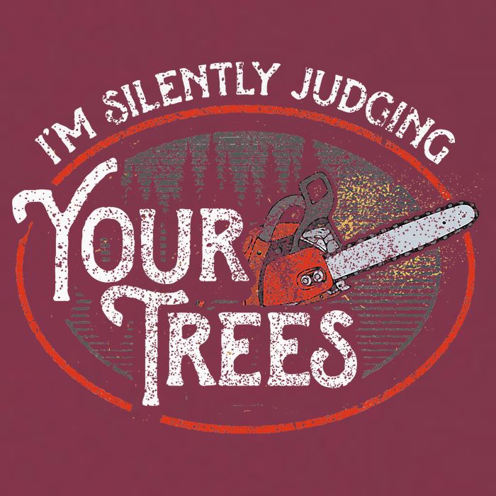 I Am Silently Judging Your Trees Arborist Tree Climbing 16oz Travel Tumbler