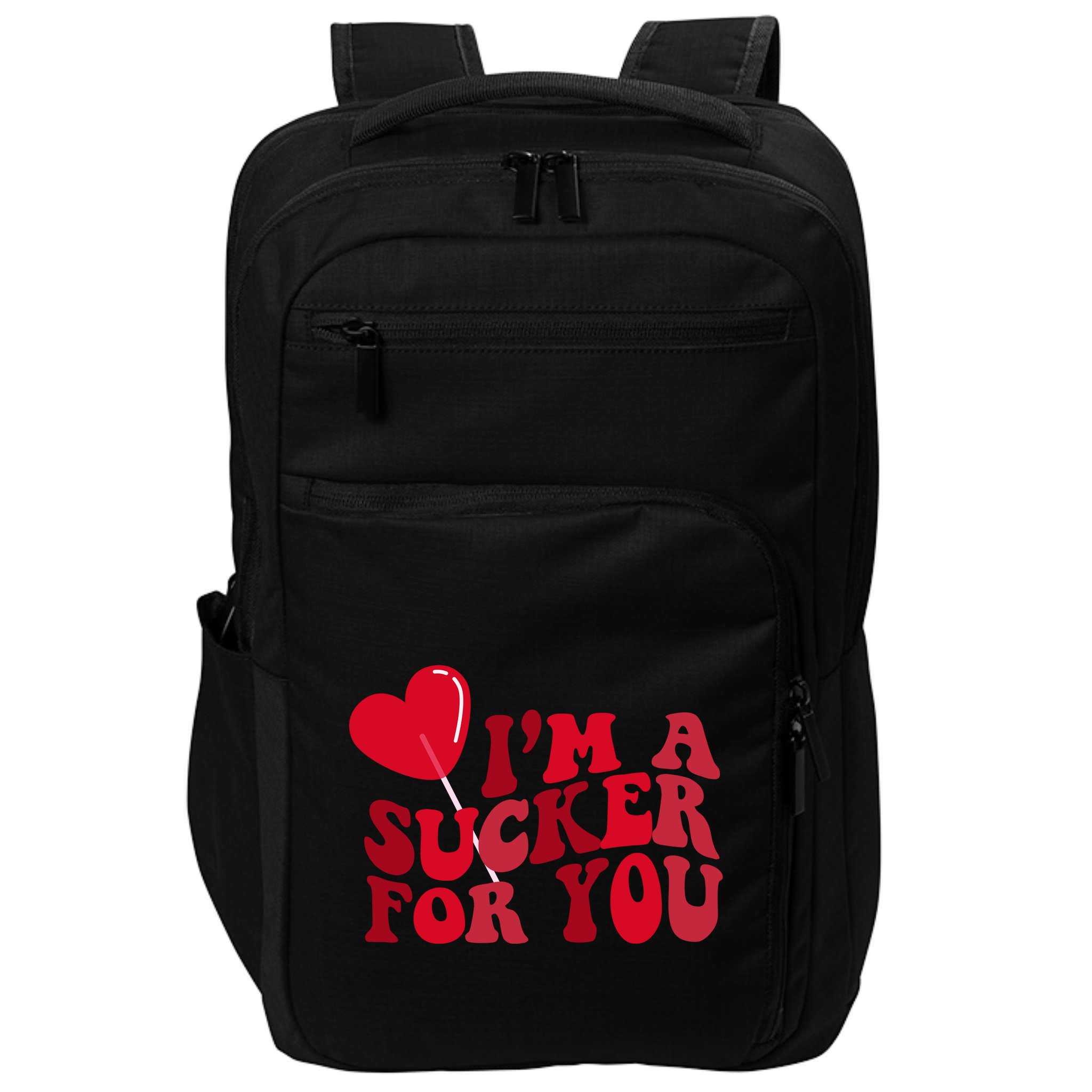 Im A Sucker For You Valentines Day Gift Retro Impact Tech Backpack