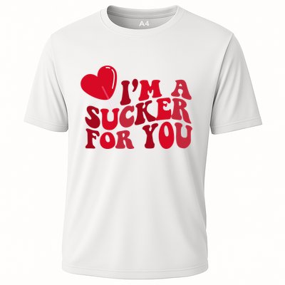 Im A Sucker For You Valentines Day Gift Retro Performance Shirt