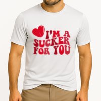Im A Sucker For You Valentines Day Gift Retro Cooling Performance Crew T-Shirt