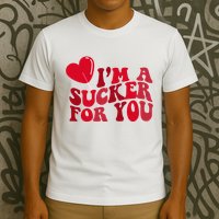 Im A Sucker For You Valentines Day Gift Retro T-Shirt