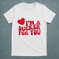Im A Sucker For You Valentines Day Gift Retro T-Shirt
