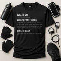 I'm A Software Developer Funny Programming Cooling Performance Crew T-Shirt
