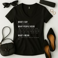I'm A Software Developer Funny Programming Women's V-Neck T-Shirt
