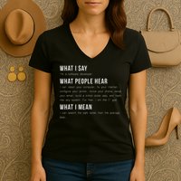 I'm A Software Developer Funny Programming Women's V-Neck T-Shirt