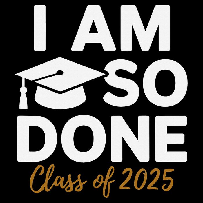 I Am So Done Class Of 2025 Funny Graduation Teacher Student City Backpack