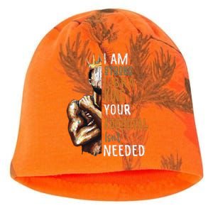 I Am Strong Libra King in Crown Zodiac Horoscope Gift  Kati - Camo Knit Beanie