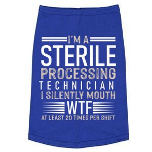 I’m A Sterile Processing Technician Funny Silently Funny Gift Doggie Tank