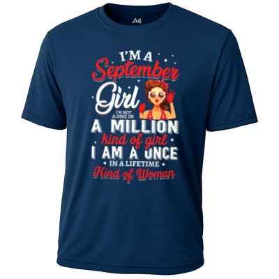 Im A September Girl Birthday Gifts Performance Shirt