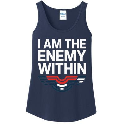 I Am The Enemy Within Ladies Essential Tank