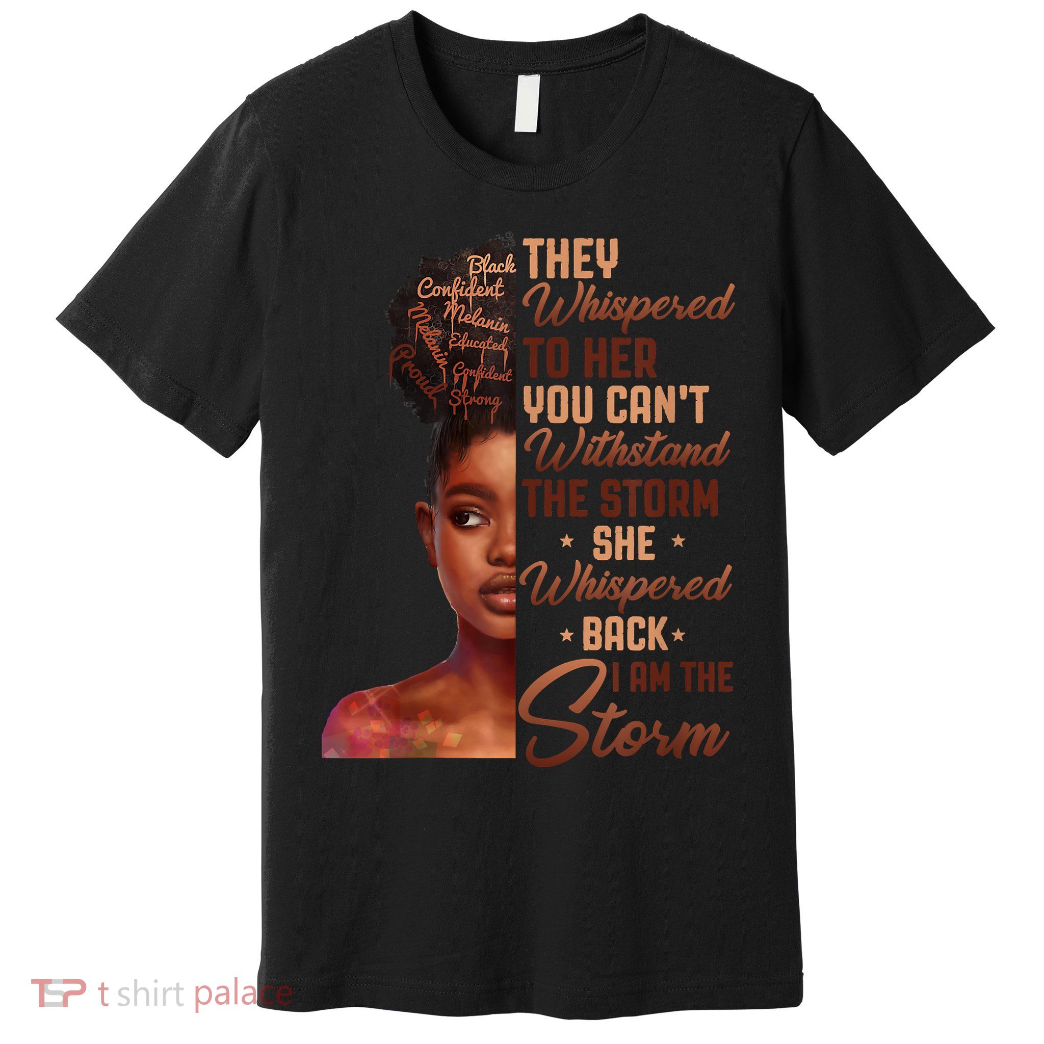I Am The Storm Black History Month African Premium T-Shirt