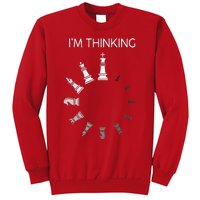 I Am Thinking Chess Pieces Im Thinking Chess Player Lover Sweatshirt