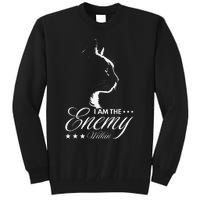 I Am The Enemy Within Cat Ladies Kamala Harris 2024 Tall Sweatshirt