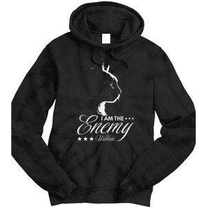 I Am The Enemy Within Cat Ladies Kamala Harris 2024 Tie Dye Hoodie