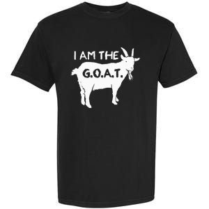 I Am The G.O.A.T. Greatest Of All Time Athletics Champion Garment-Dyed Heavyweight T-Shirt