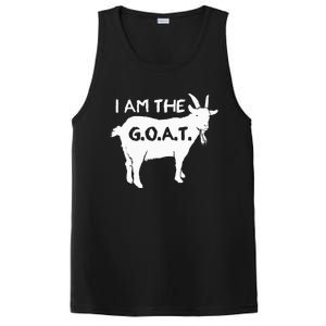 I Am The G.O.A.T. Greatest Of All Time Athletics Champion PosiCharge Competitor Tank