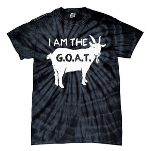 I Am The G.O.A.T. Greatest Of All Time Athletics Champion Tie-Dye T-Shirt