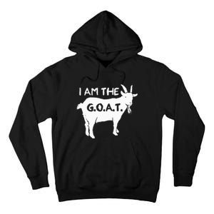 I Am The G.O.A.T. Greatest Of All Time Athletics Champion Tall Hoodie