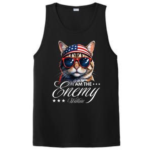 I Am The Enemy Within Cat Ladies Kamala Harris 2024 Merch PosiCharge Competitor Tank