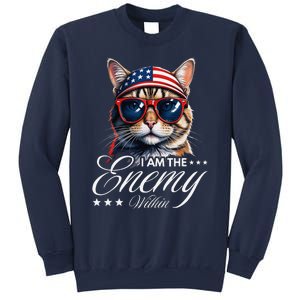 I Am The Enemy Within Cat Ladies Kamala Harris 2024 Merch Sweatshirt