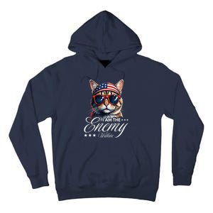 I Am The Enemy Within Cat Ladies Kamala Harris 2024 Merch Tall Hoodie