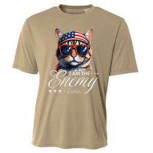 I Am The Enemy Within Cat Ladies Kamala Harris 2024 Merch Cooling Performance Crew T-Shirt