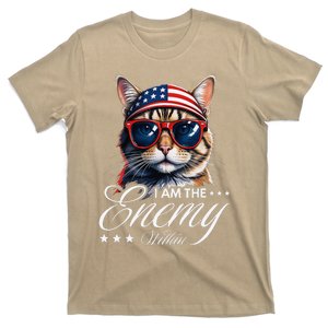 I Am The Enemy Within Cat Ladies Kamala Harris 2024 Merch T-Shirt