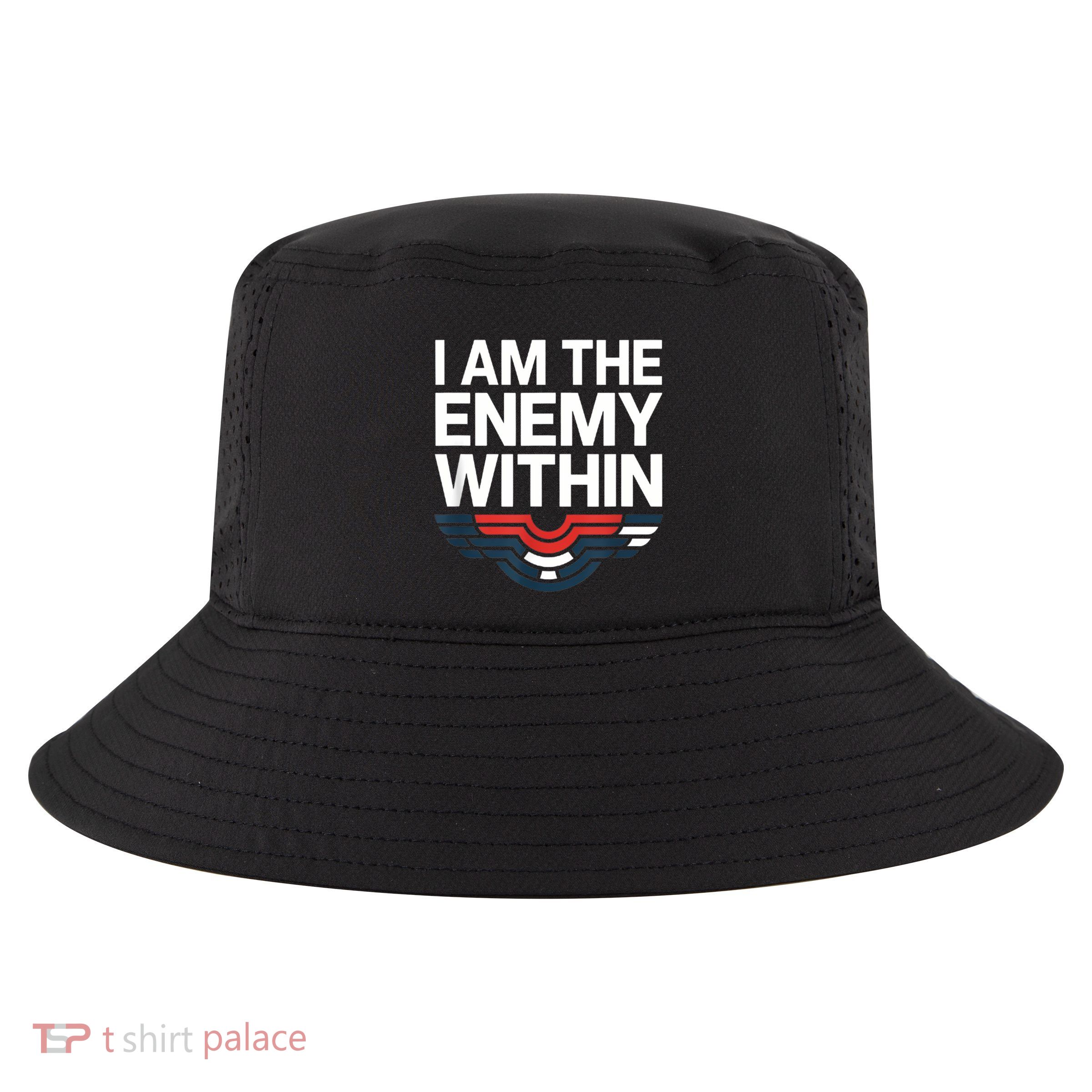 I Am The Enemy Within Cool Comfort Performance Bucket Hat