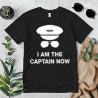 I Am The Captain Now Funny Pilot Premium T-Shirt