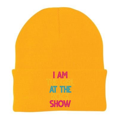 I Am The Girl At The Rock Show Knit Cap Winter Beanie