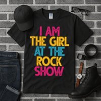 I Am The Girl At The Rock Show Tall T-Shirt