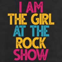 I Am The Girl At The Rock Show Adult Drive Performance Visor